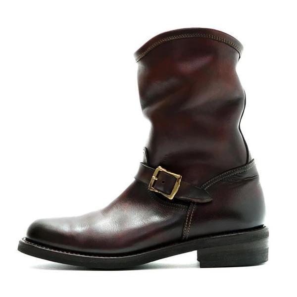 Men's Genuine Leather Engineer Boots