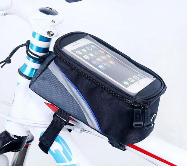 Touch screen bike bag