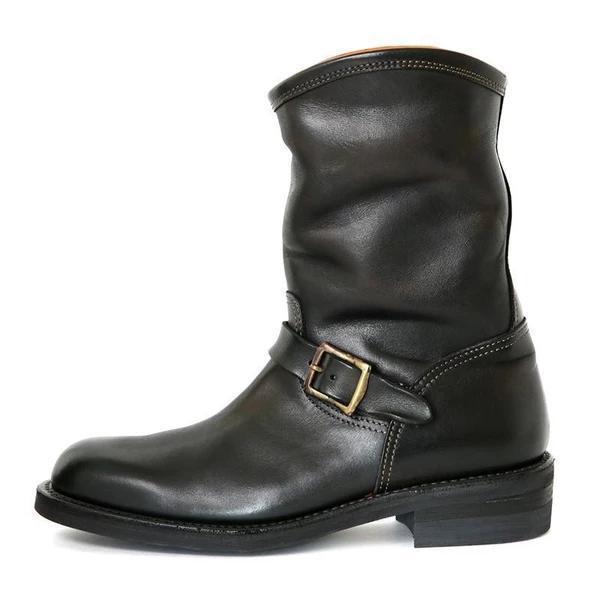 Men's Genuine Leather Engineer Boots